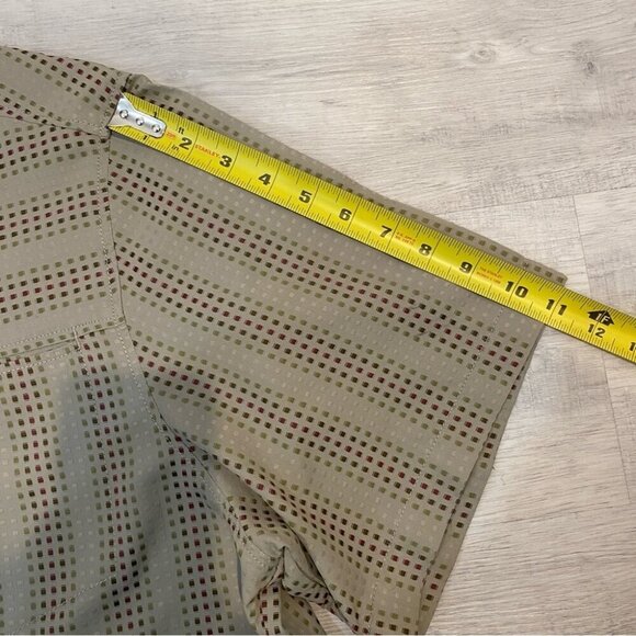 MEC Outdoor Woven Casual Button Down Short Sleeve Shirt Size XL Canvas feeling - Picture 7 of 14